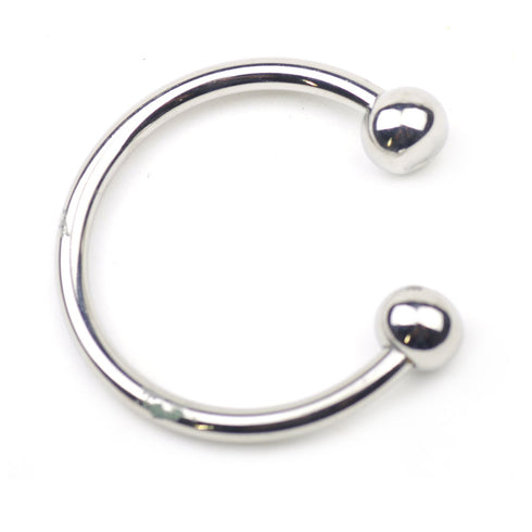 Steel Glans Ring With 2 Balls